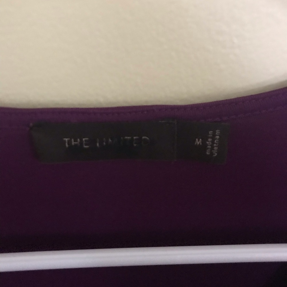 The Limited purple sleeveless top - Picture 2 of 2